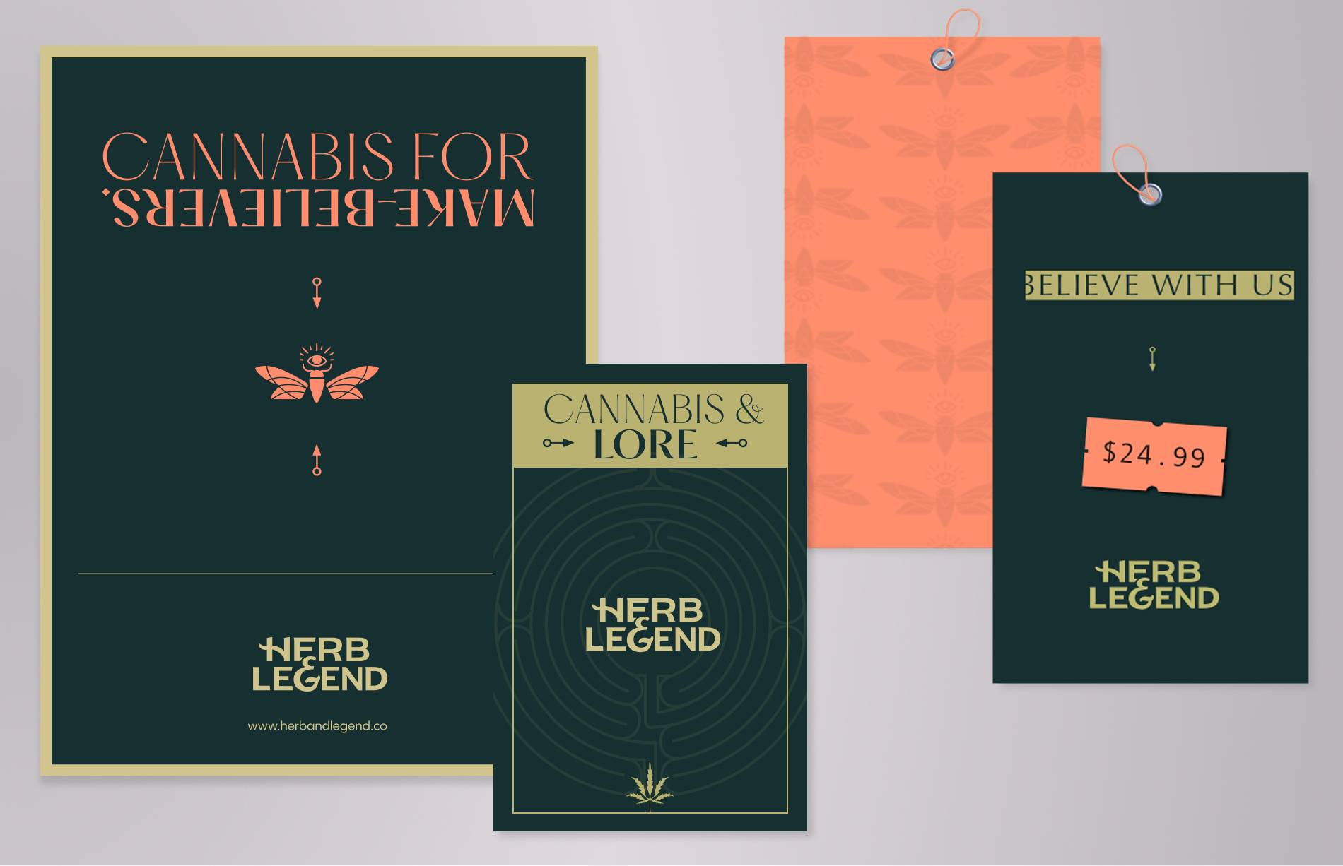 Herb & Legend collateral