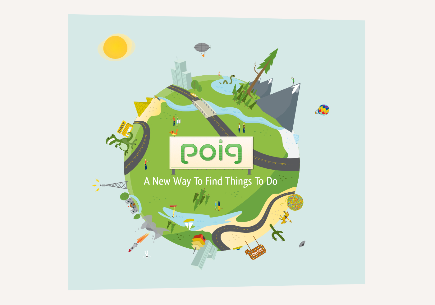 POIG globe illustration