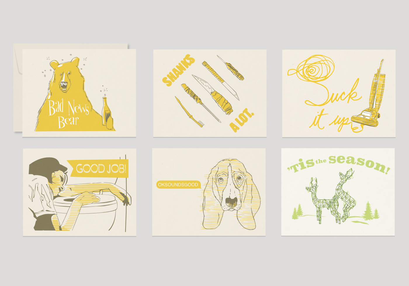 Punkpost illustrations