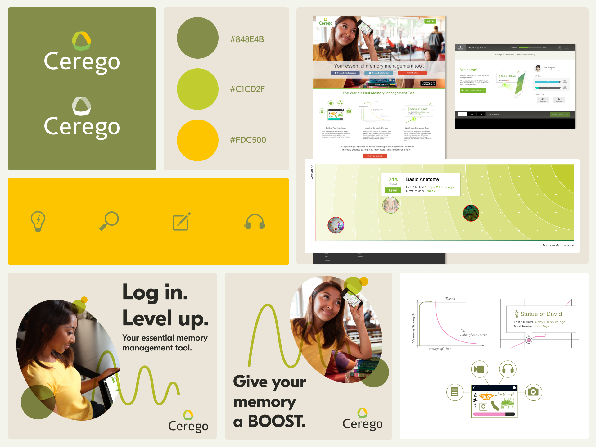 Cerego brand identity