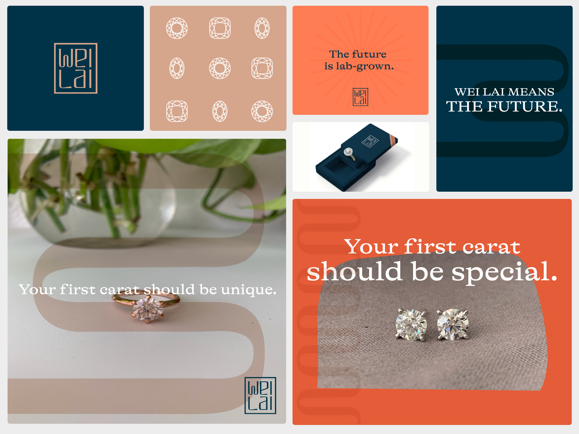 Weilai brand identity