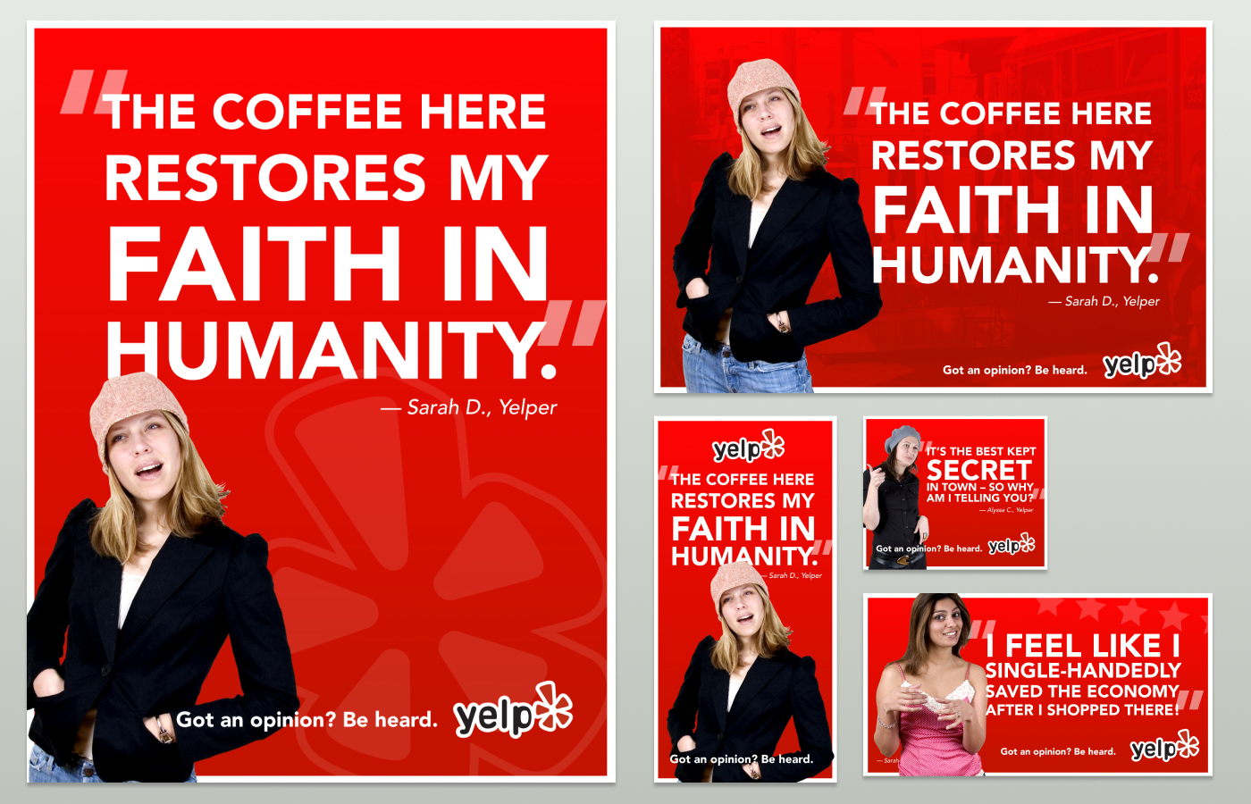 Yelp Be Heard campaign