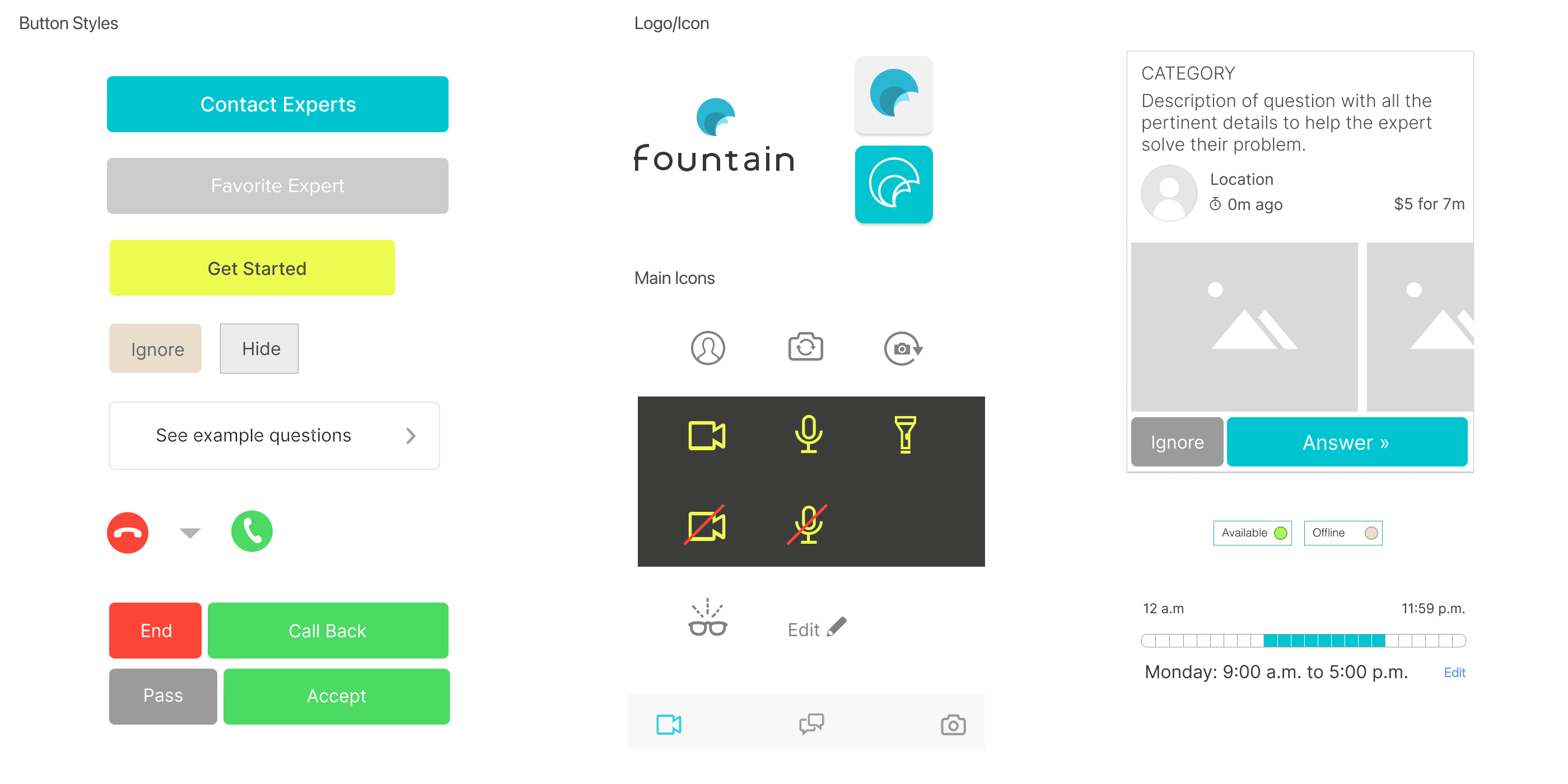 Design system components